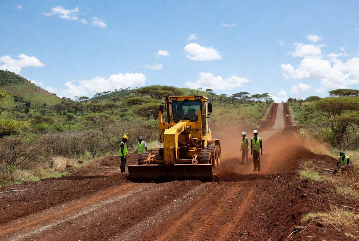 road construction works kenya